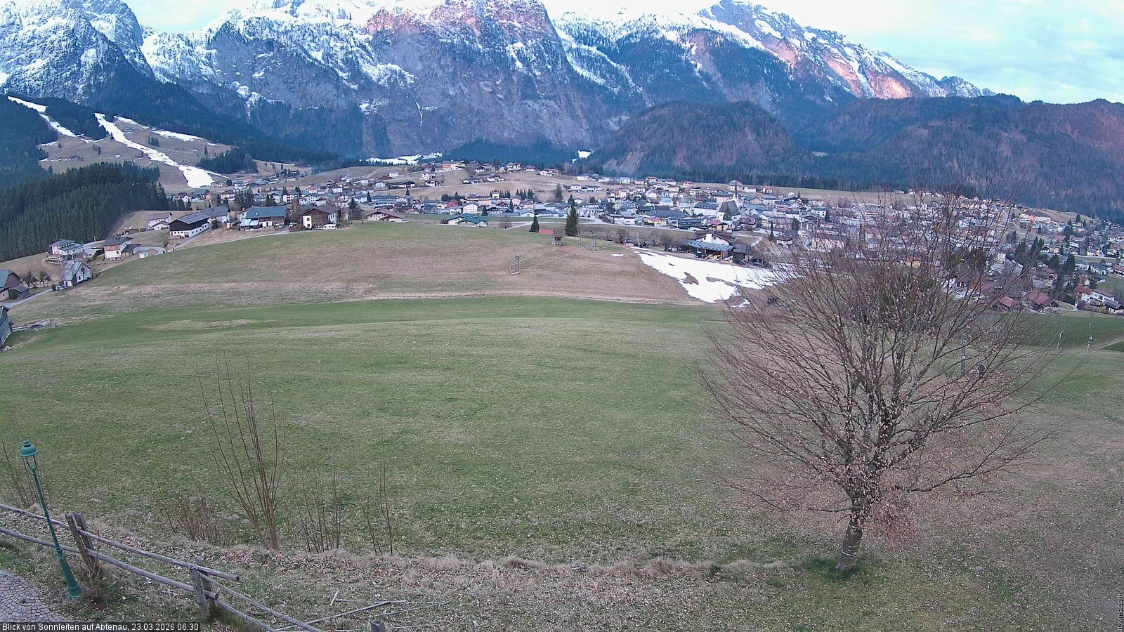 Archiv Foto Webcam Abtenau im Lammertal: Blick von Sonnleiten