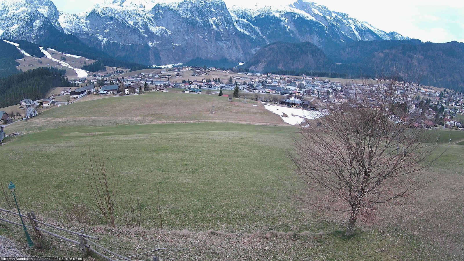 Archiv Foto Webcam Abtenau im Lammertal: Blick von Sonnleiten