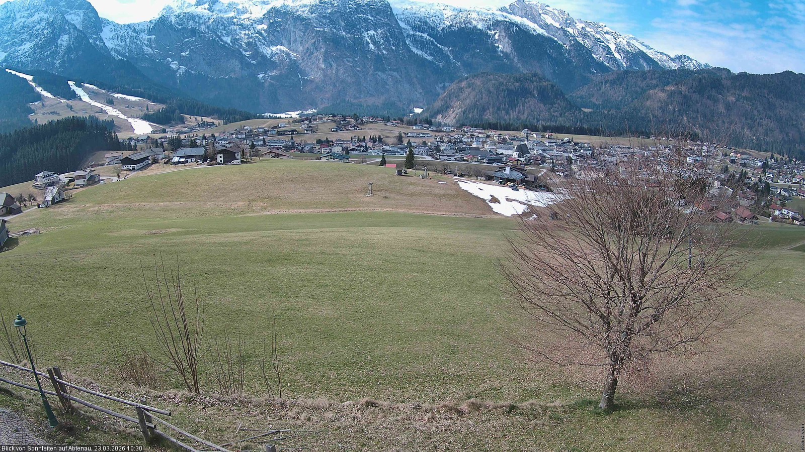 Archiv Foto Webcam Abtenau im Lammertal: Blick von Sonnleiten