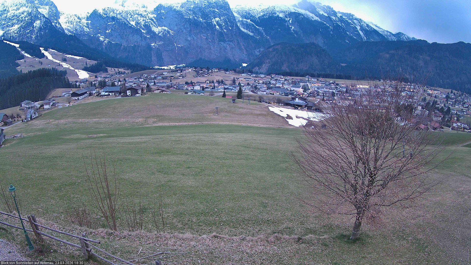 Archiv Foto Webcam Abtenau im Lammertal: Blick von Sonnleiten