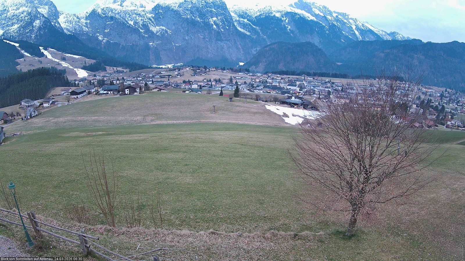 Archived image Webcam Abtenau (Lammertal valley, Salzburg)