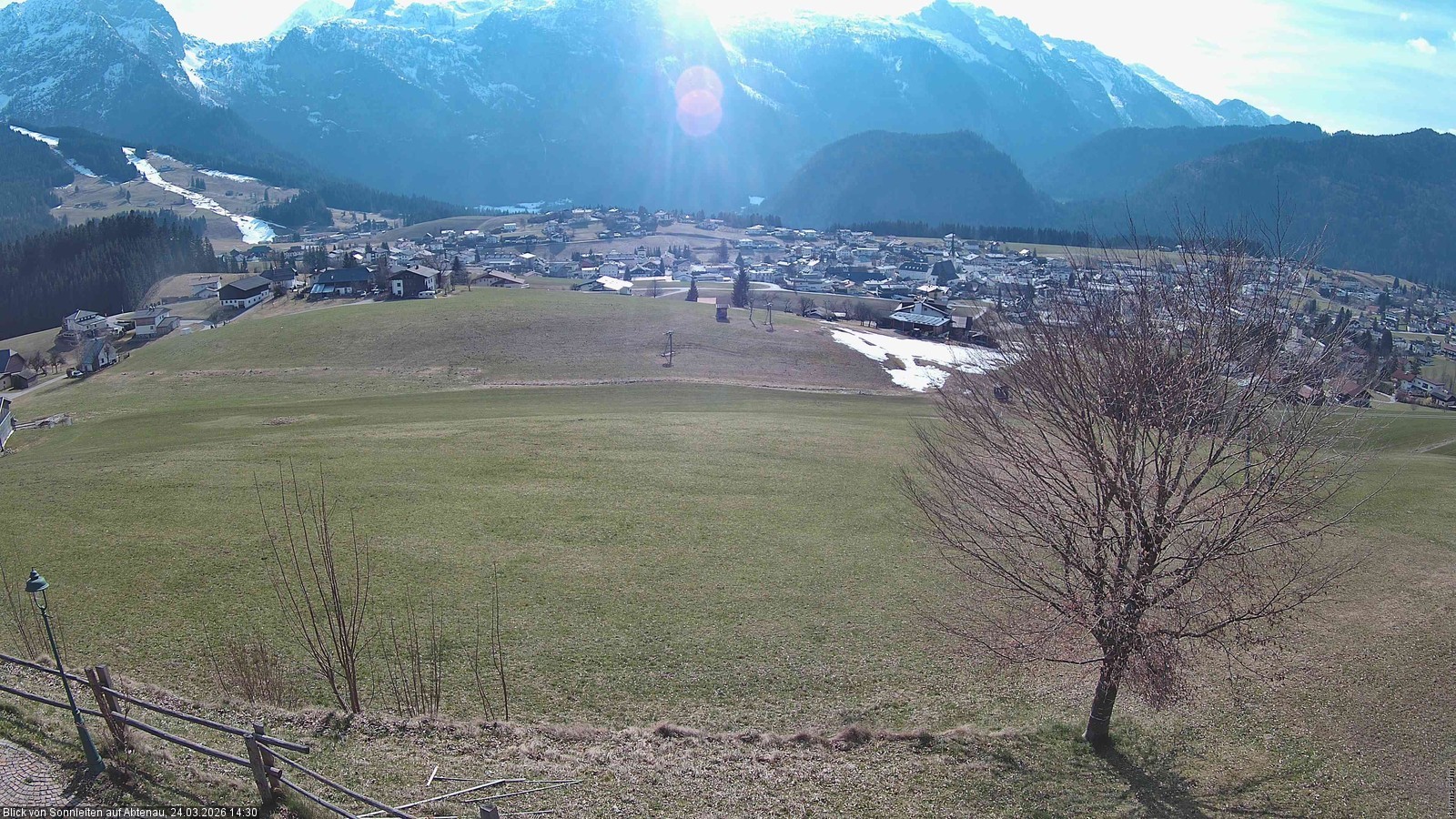 Archived image Webcam Abtenau (Lammertal valley, Salzburg)