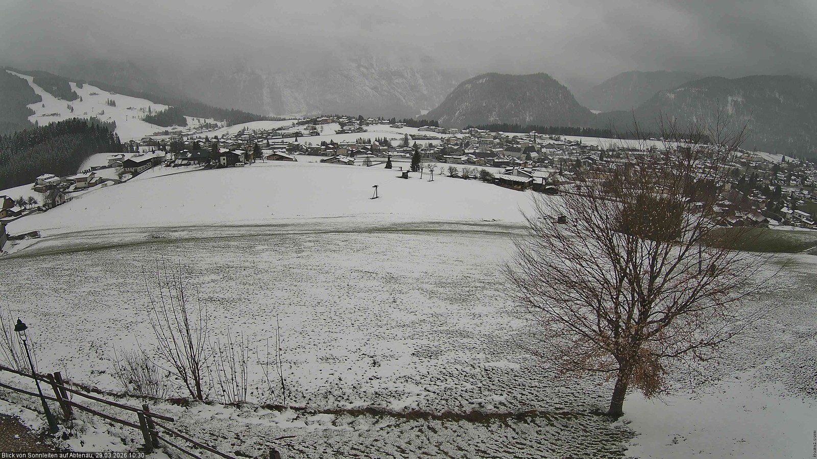 Archiv Foto Webcam Abtenau im Lammertal: Blick von Sonnleiten
