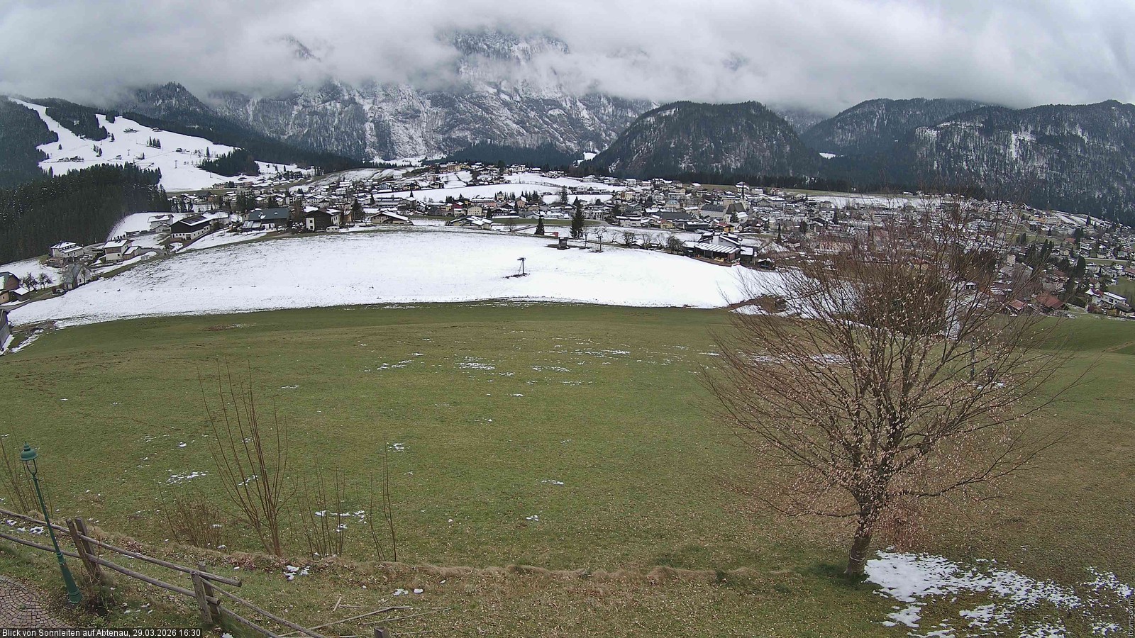 Archiv Foto Webcam Abtenau im Lammertal: Blick von Sonnleiten