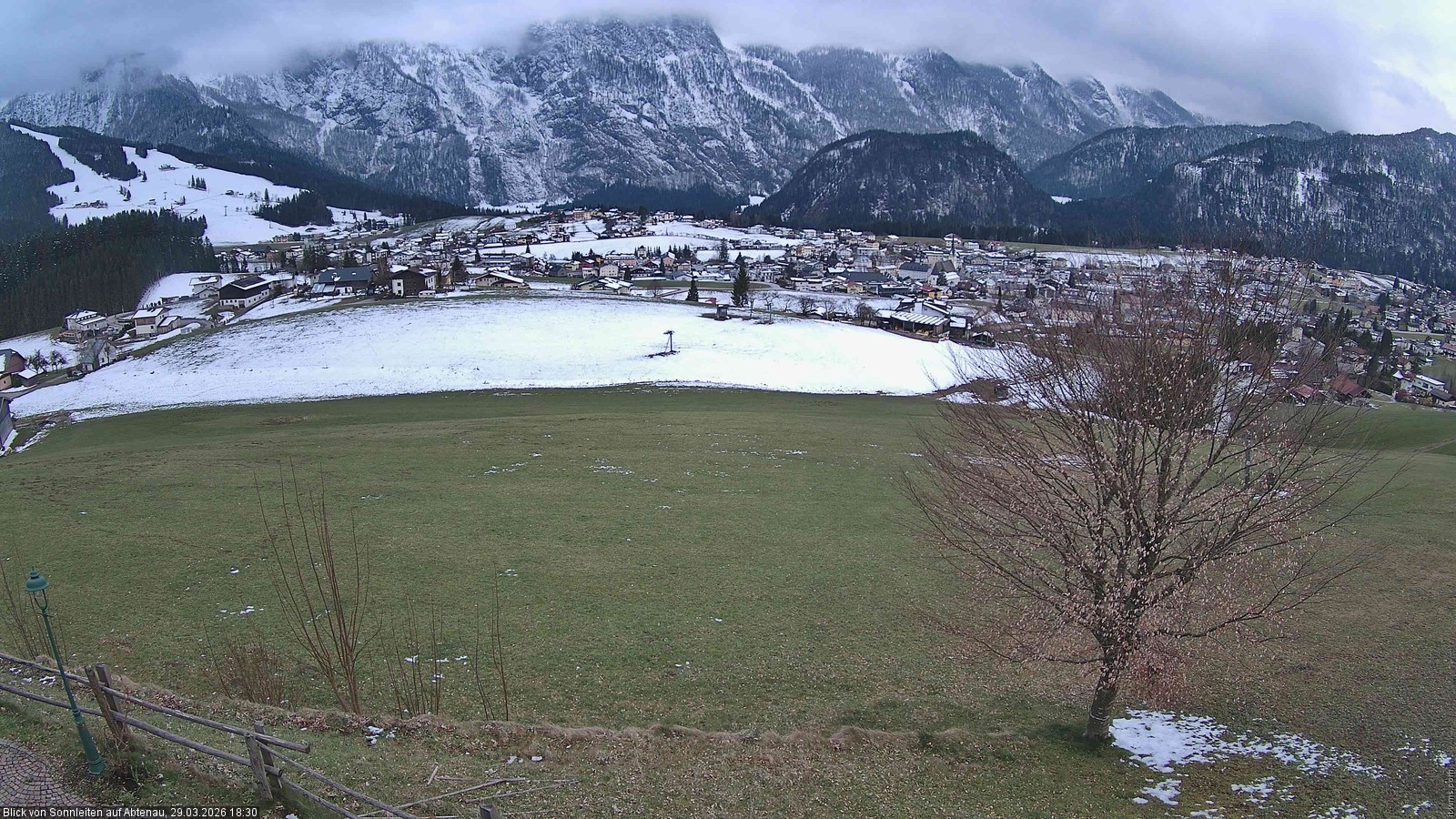 Archiv Foto Webcam Abtenau im Lammertal: Blick von Sonnleiten