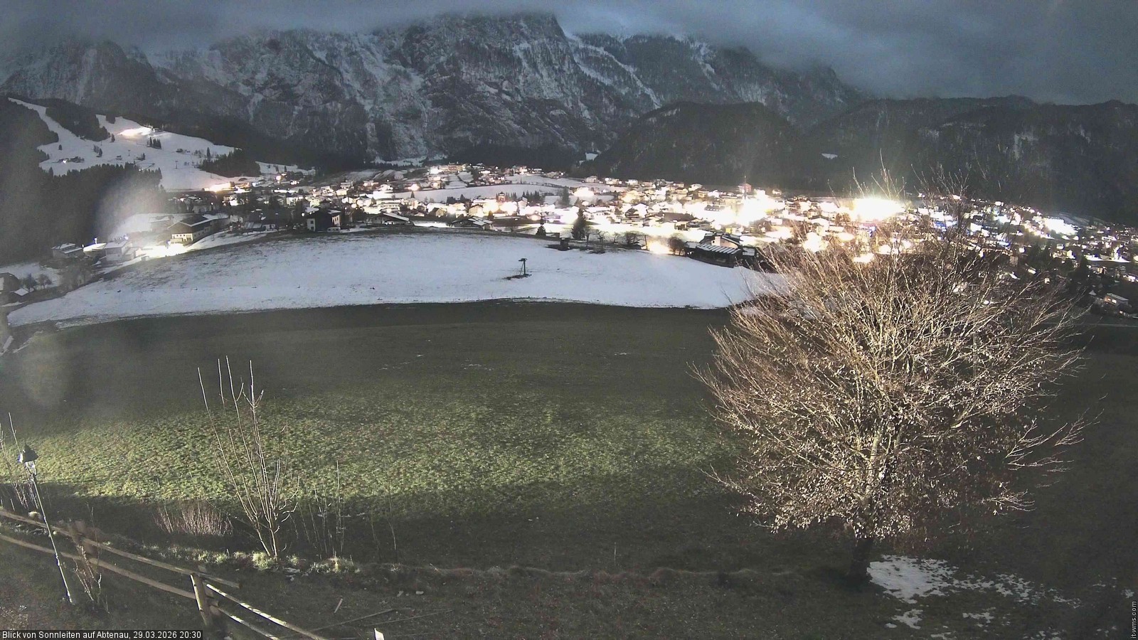 Archiv Foto Webcam Abtenau im Lammertal: Blick von Sonnleiten