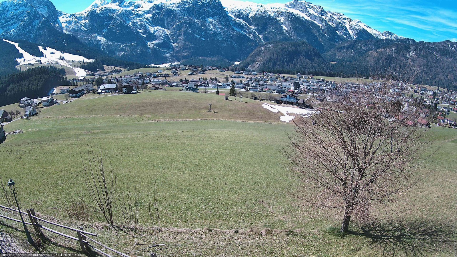 Archiv Foto Webcam Abtenau im Lammertal: Blick von Sonnleiten