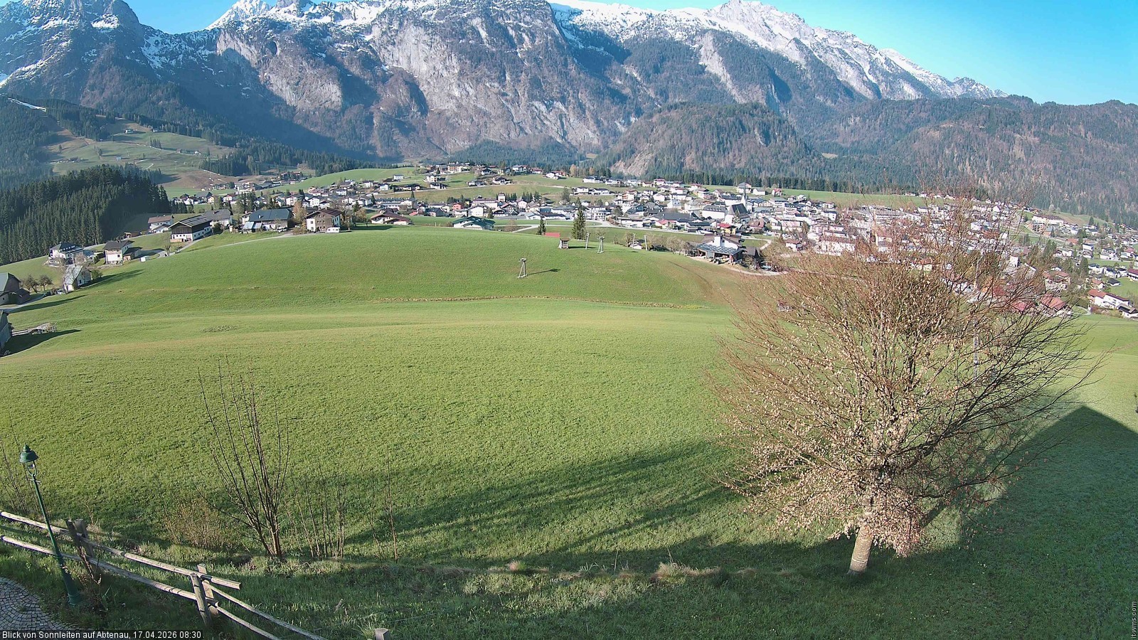 Archived image Webcam Abtenau (Lammertal valley, Salzburg)