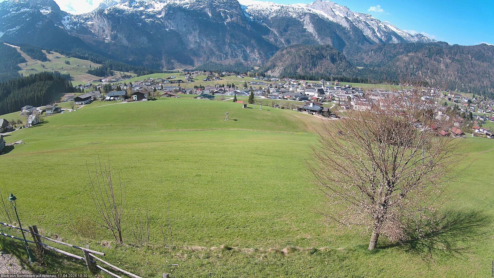 Archived image Webcam Abtenau (Lammertal valley, Salzburg)