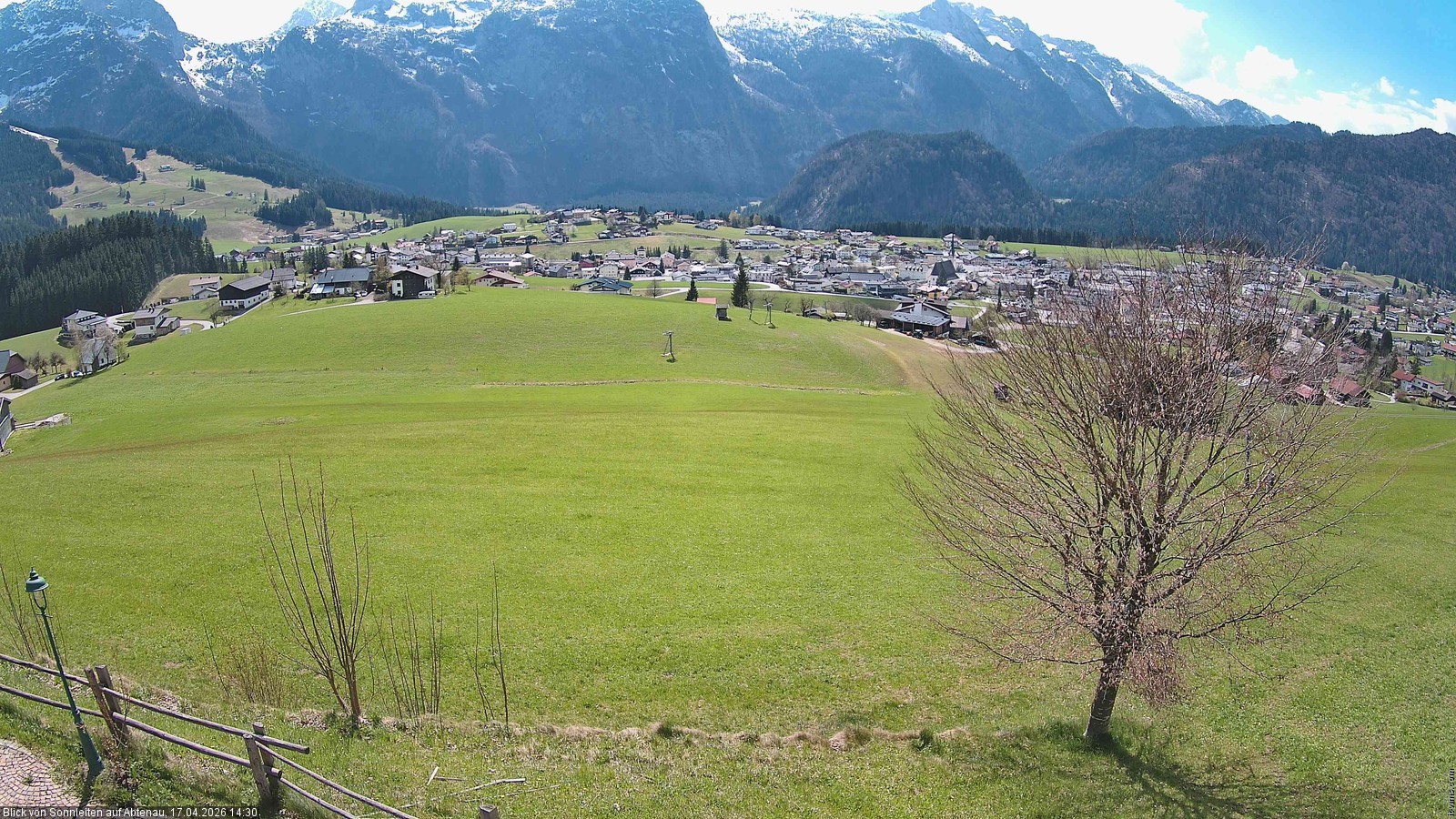 Archived image Webcam Abtenau (Lammertal valley, Salzburg)