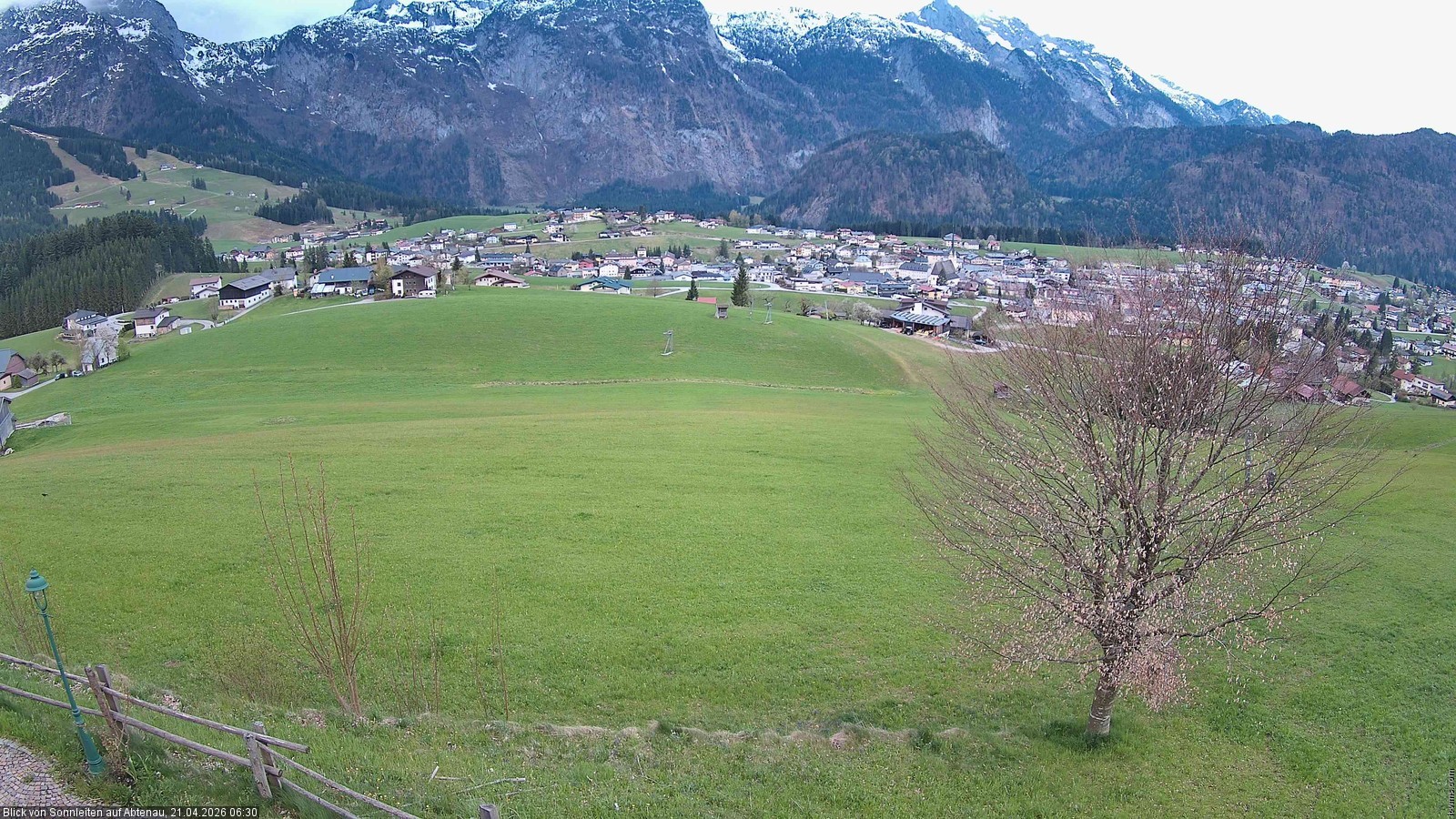 Archiv Foto Webcam Abtenau im Lammertal: Blick von Sonnleiten