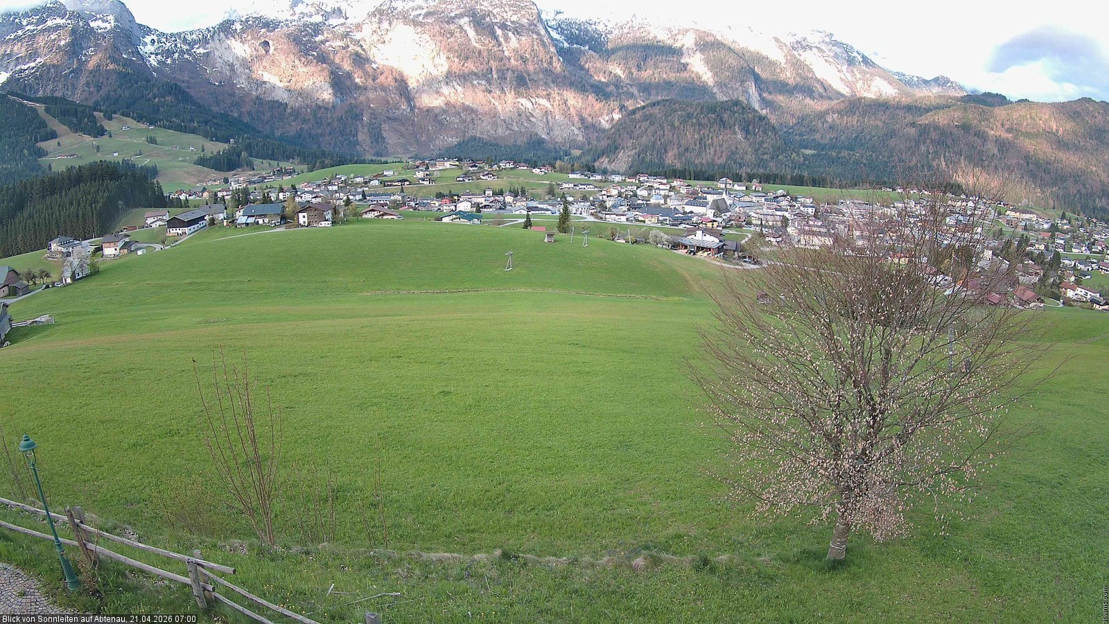 Archiv Foto Webcam Abtenau im Lammertal: Blick von Sonnleiten