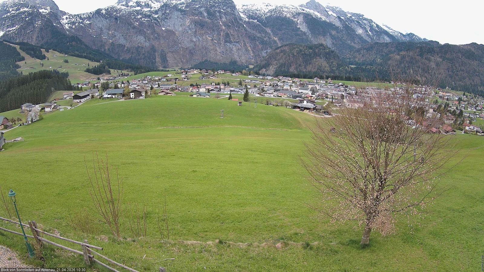 Archiv Foto Webcam Abtenau im Lammertal: Blick von Sonnleiten