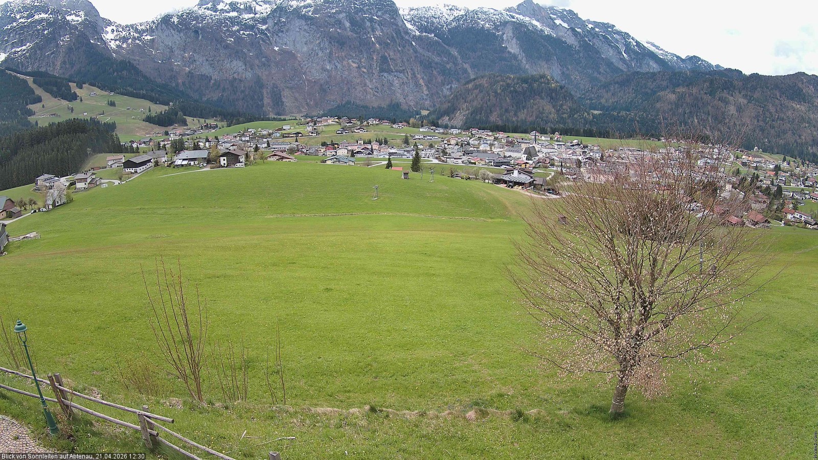 Archiv Foto Webcam Abtenau im Lammertal: Blick von Sonnleiten
