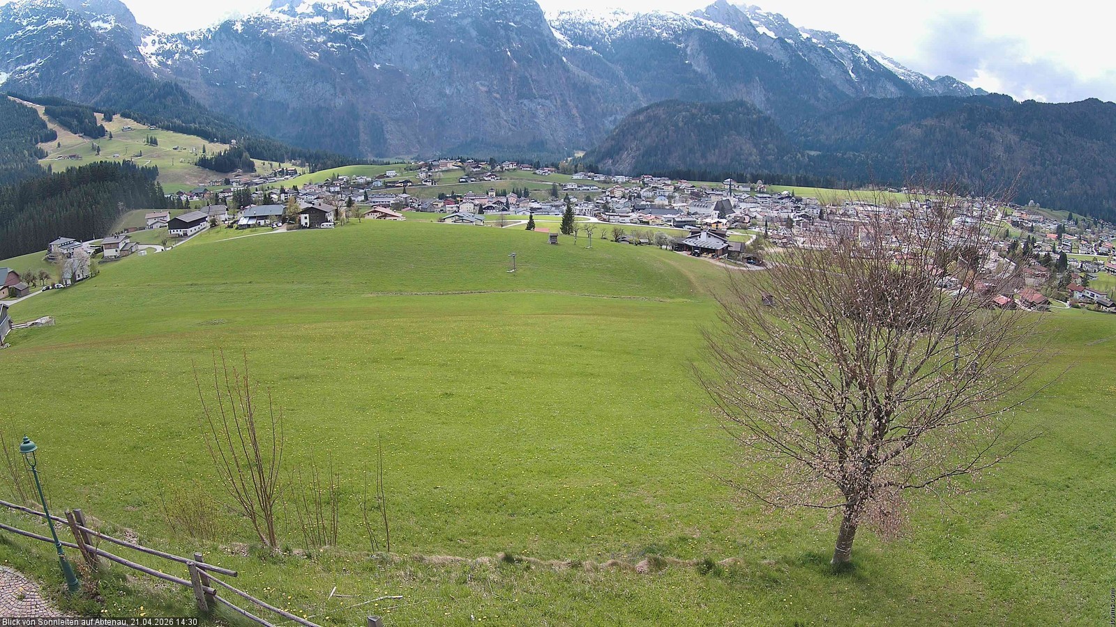 Archiv Foto Webcam Abtenau im Lammertal: Blick von Sonnleiten