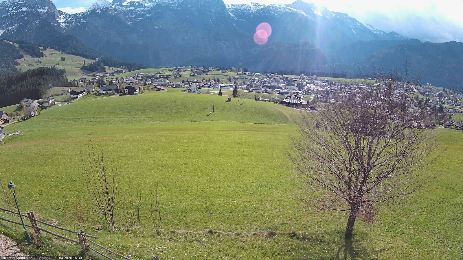 Archiv Foto Webcam Abtenau im Lammertal: Blick von Sonnleiten