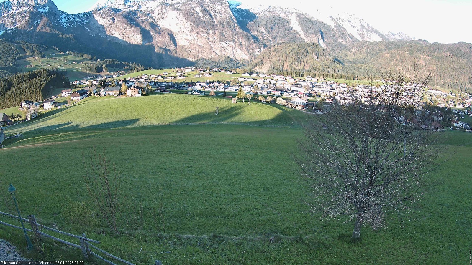 Archiv Foto Webcam Abtenau im Lammertal: Blick von Sonnleiten