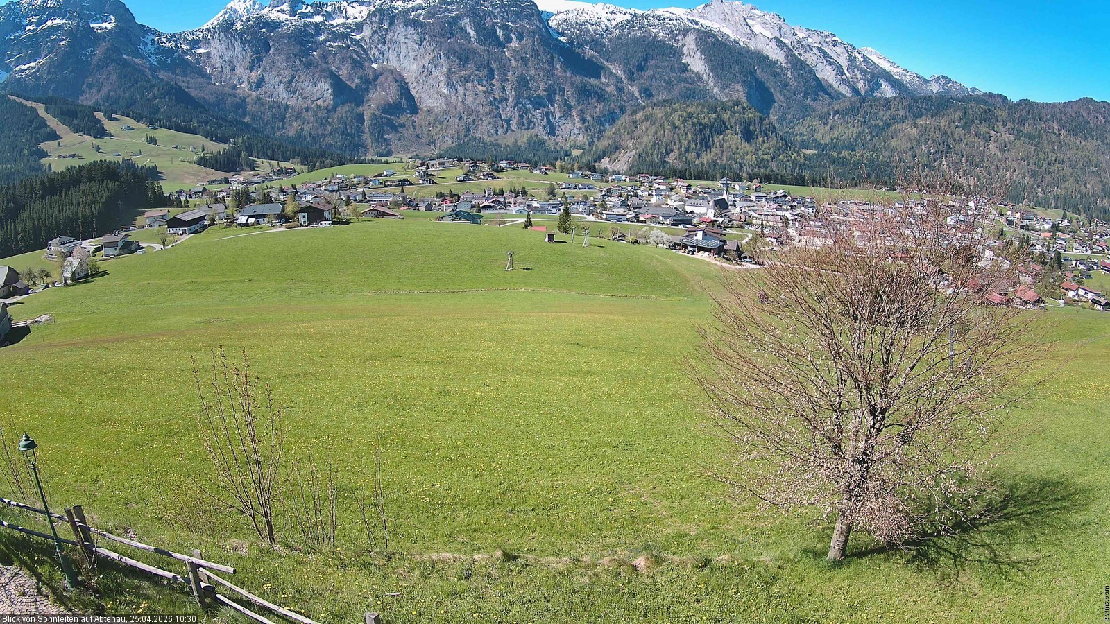 Archiv Foto Webcam Abtenau im Lammertal: Blick von Sonnleiten