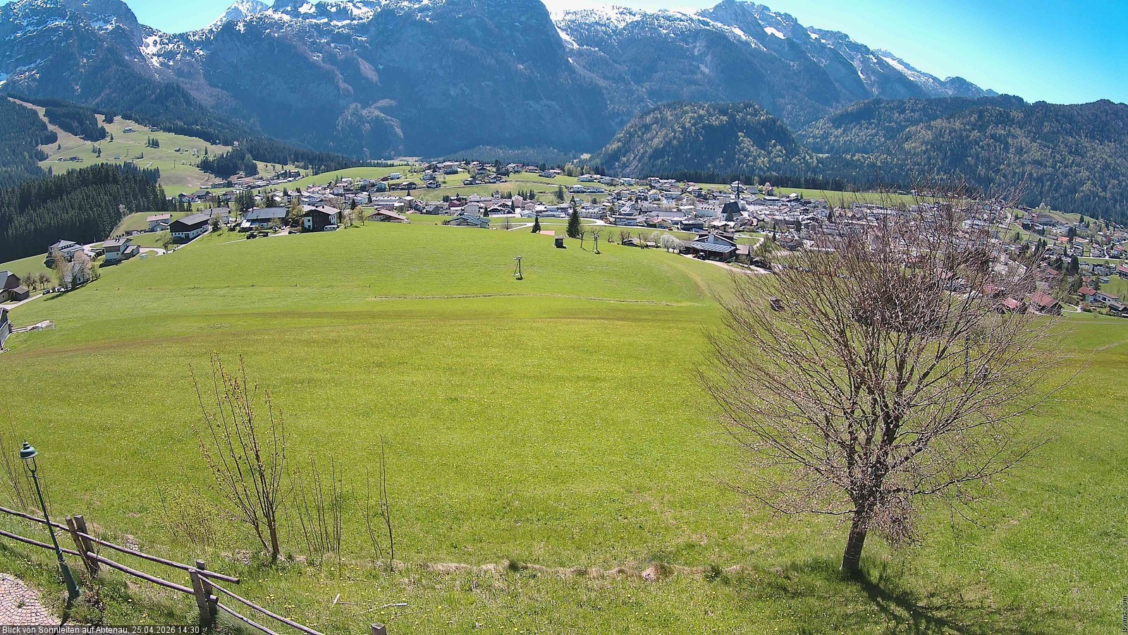 Archiv Foto Webcam Abtenau im Lammertal: Blick von Sonnleiten
