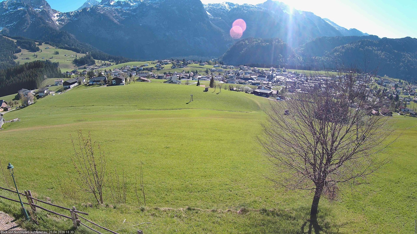 Archiv Foto Webcam Abtenau im Lammertal: Blick von Sonnleiten