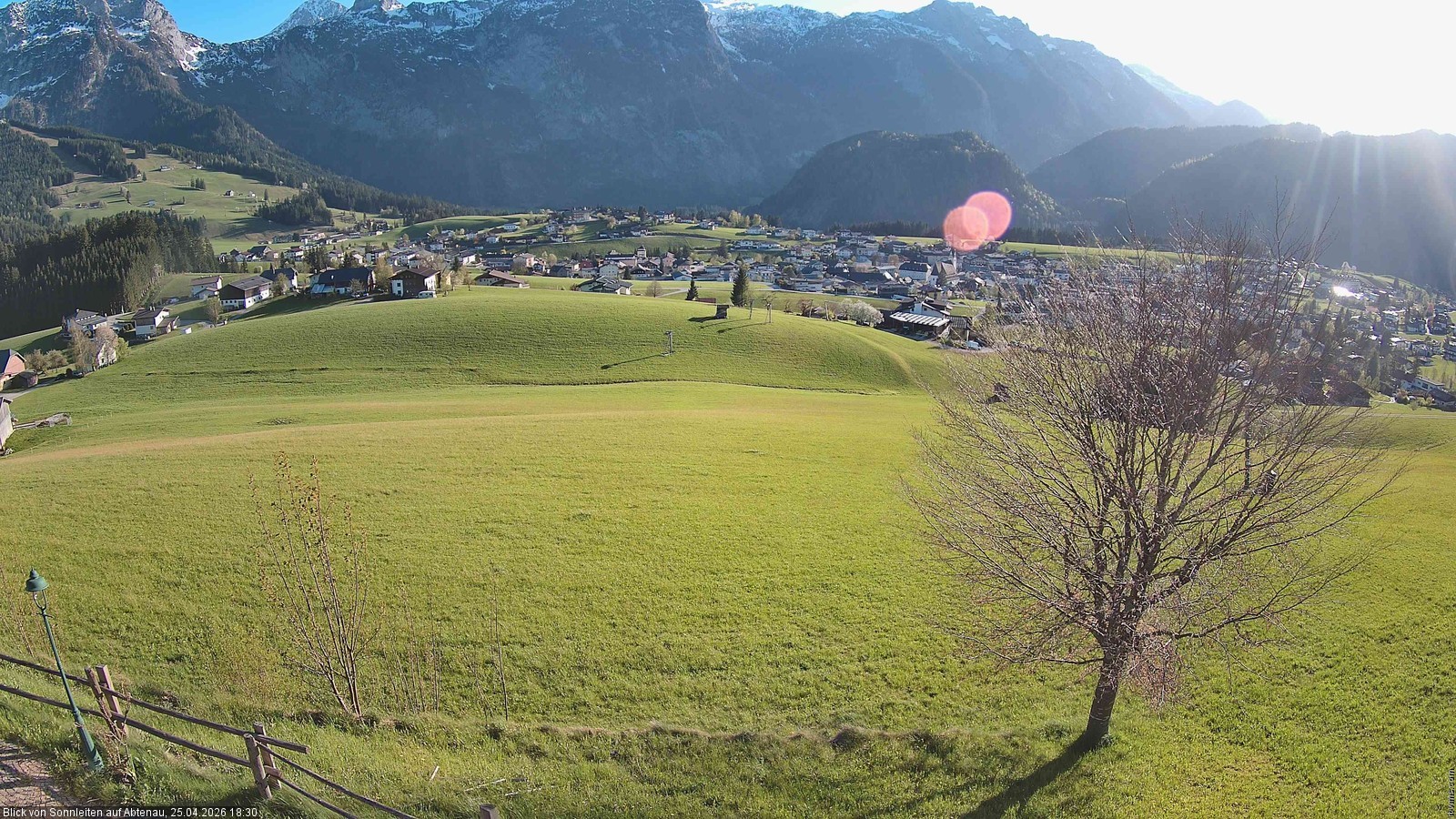 Archiv Foto Webcam Abtenau im Lammertal: Blick von Sonnleiten