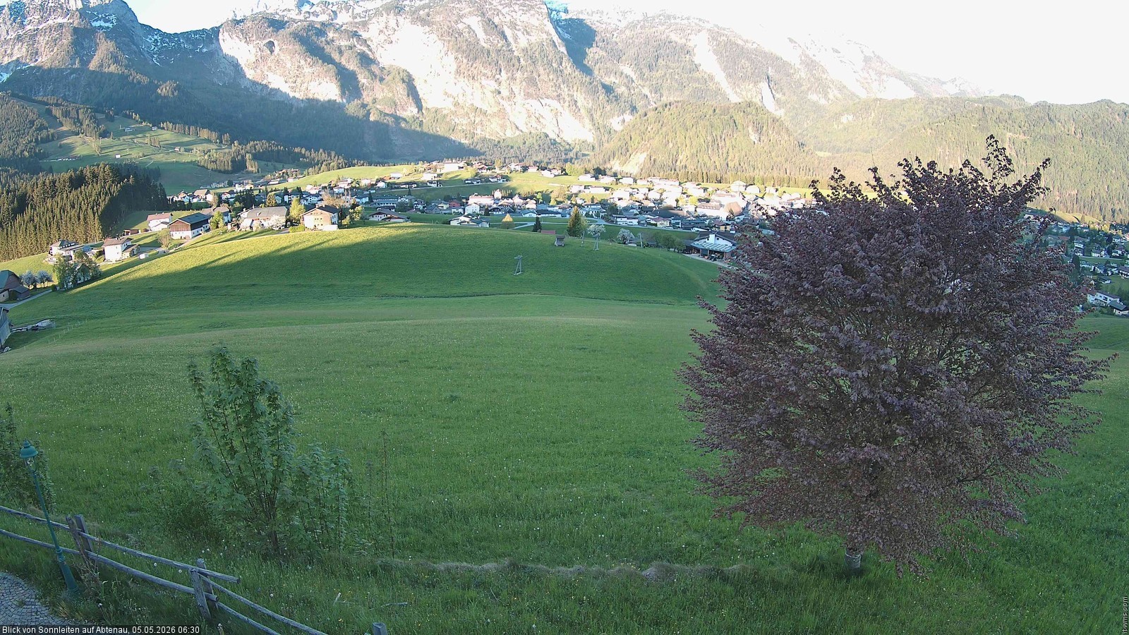 Archiv Foto Webcam Abtenau im Lammertal: Blick von Sonnleiten