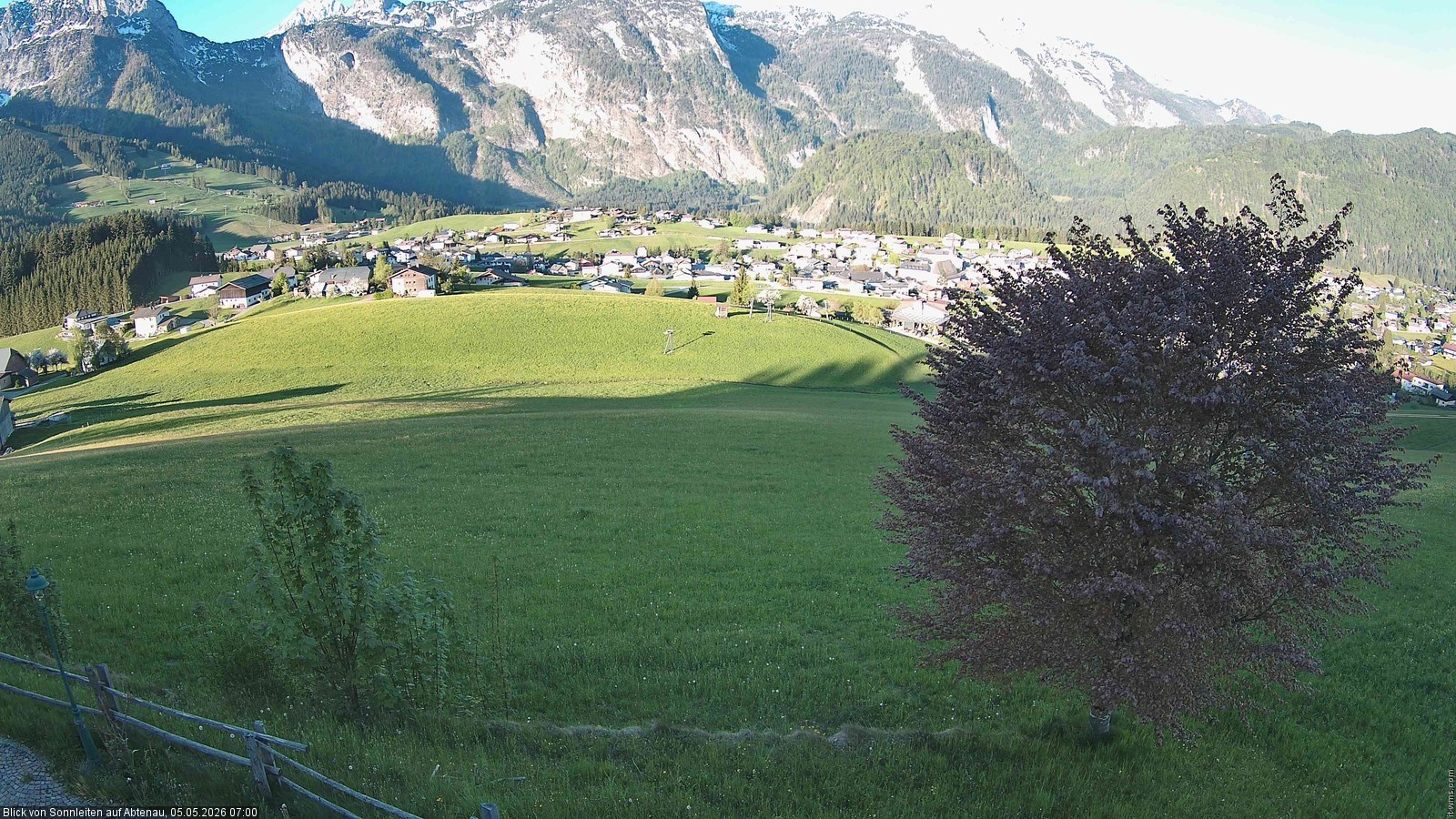 Archiv Foto Webcam Abtenau im Lammertal: Blick von Sonnleiten
