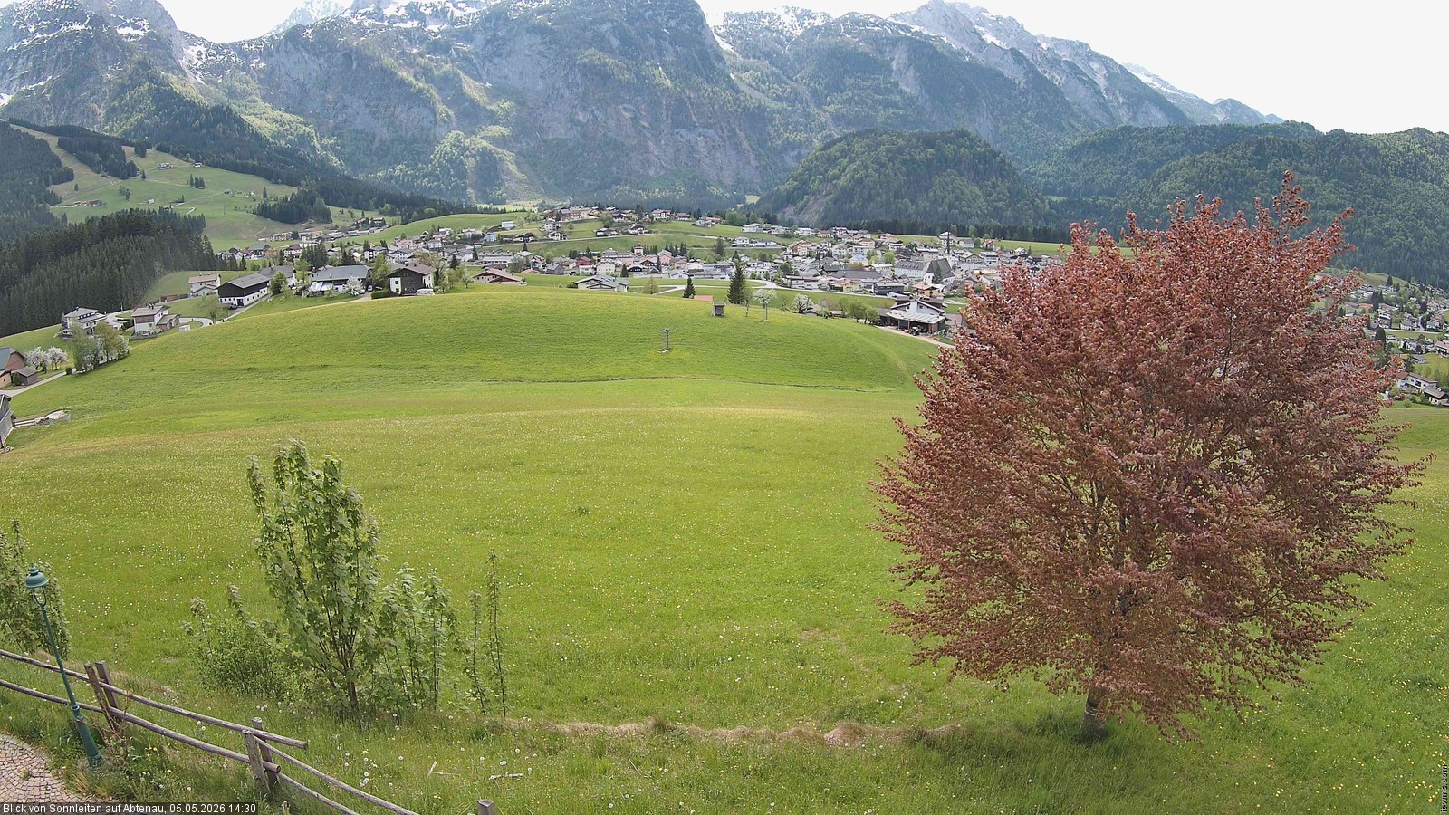 Archiv Foto Webcam Abtenau im Lammertal: Blick von Sonnleiten
