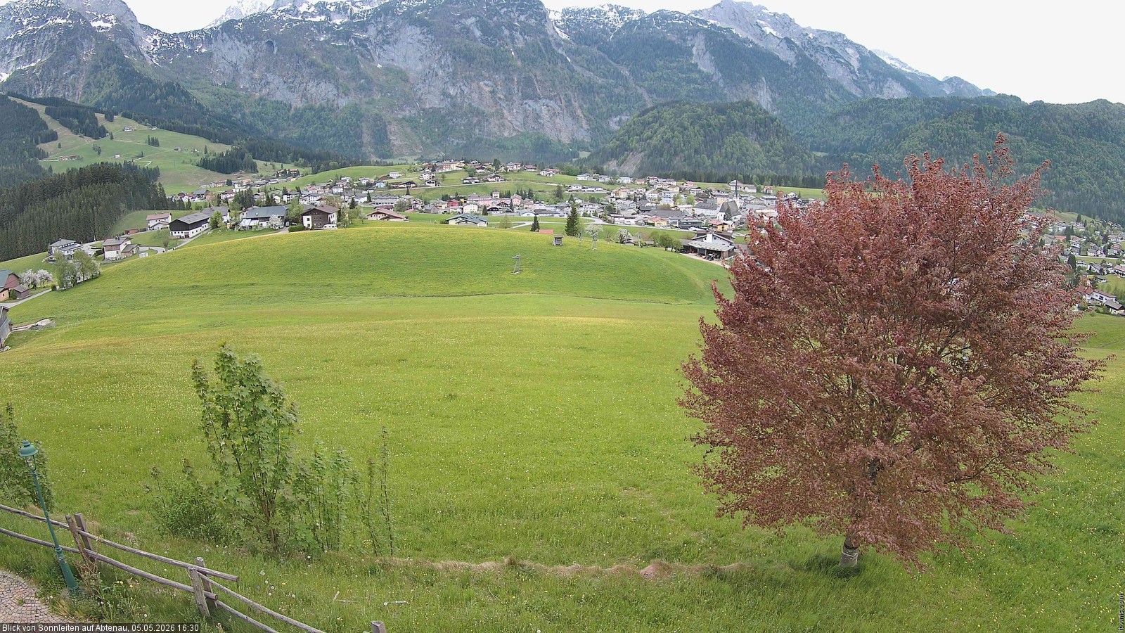 Archiv Foto Webcam Abtenau im Lammertal: Blick von Sonnleiten