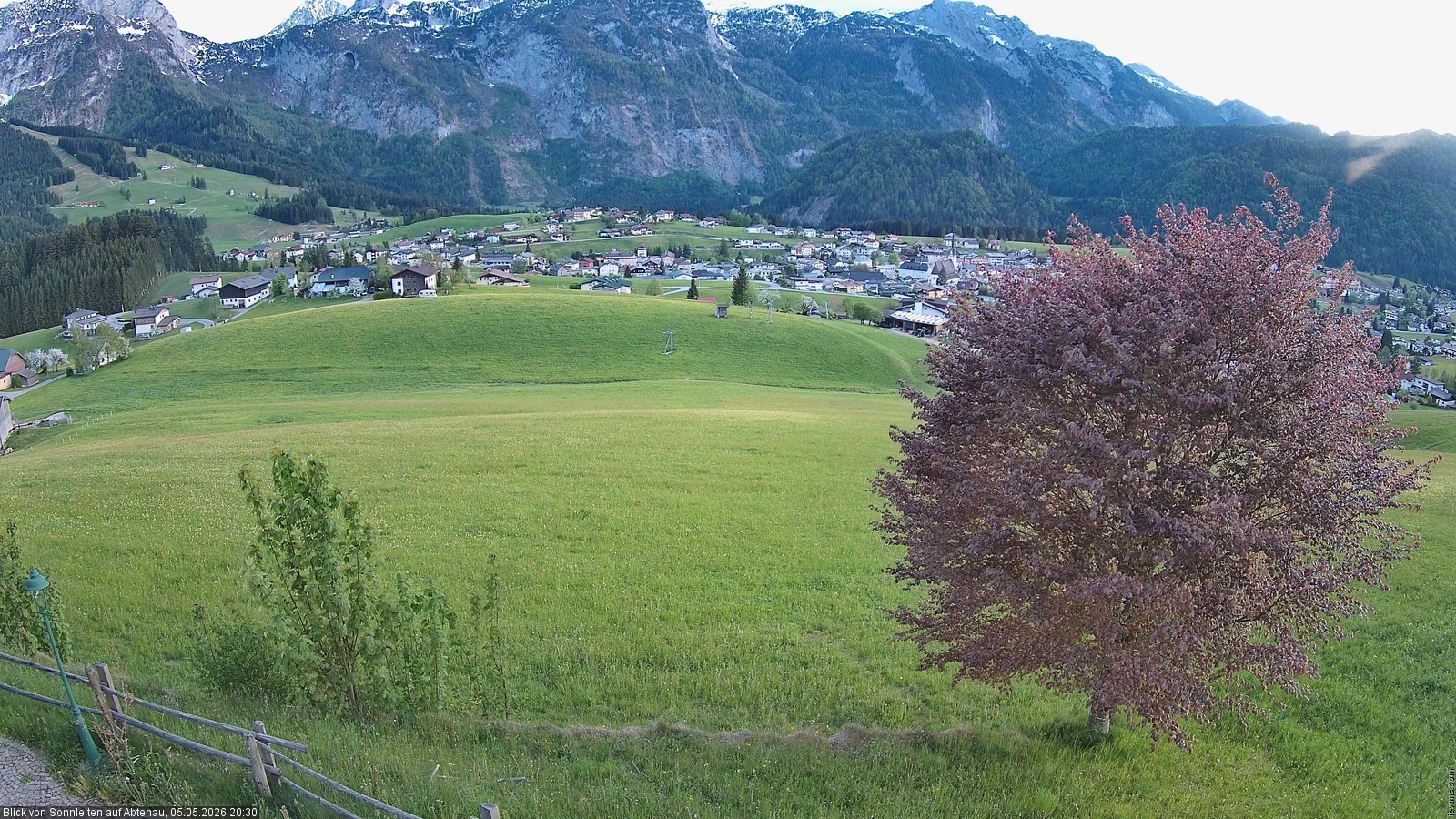 Archived image Webcam Abtenau (Lammertal valley, Salzburg)