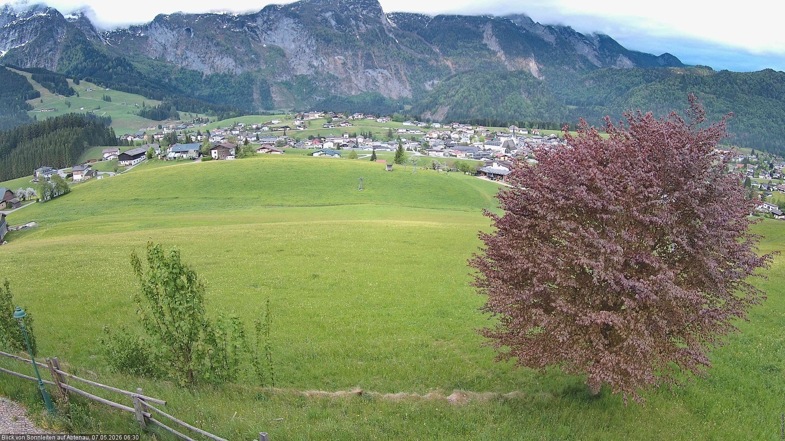 Archiv Foto Webcam Abtenau im Lammertal: Blick von Sonnleiten