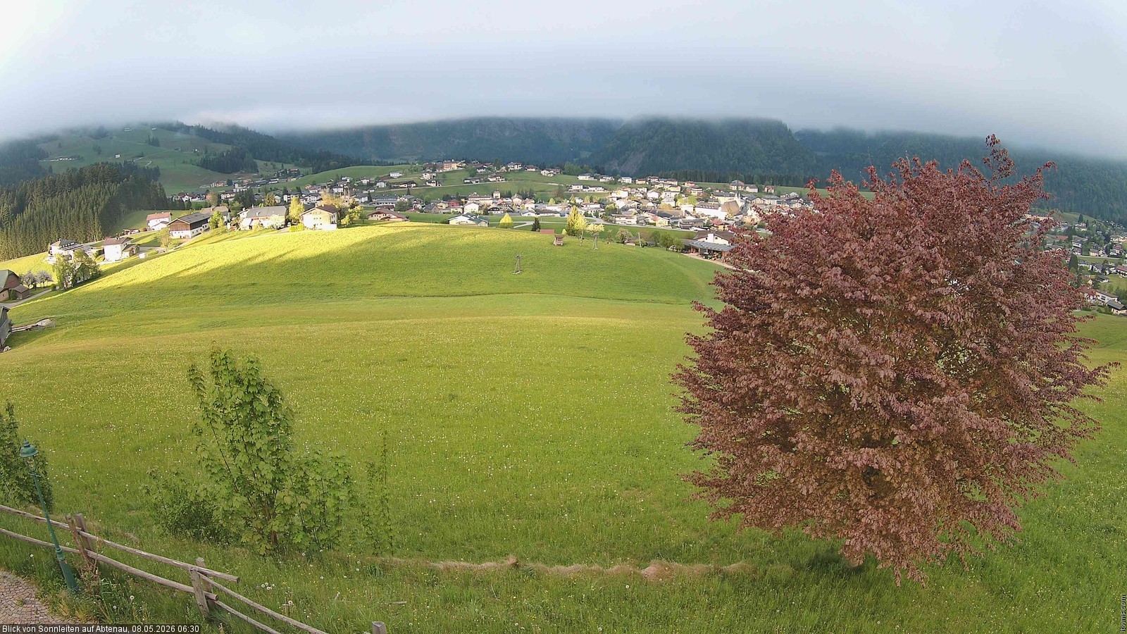 Archiv Foto Webcam Abtenau im Lammertal: Blick von Sonnleiten