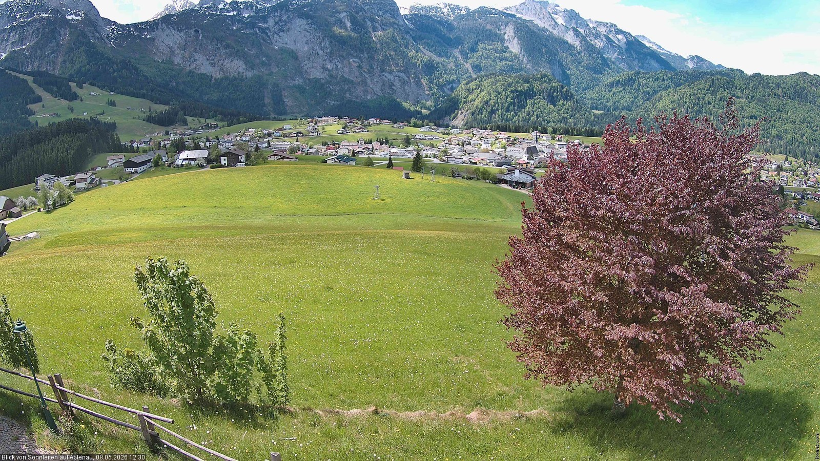 Archiv Foto Webcam Abtenau im Lammertal: Blick von Sonnleiten