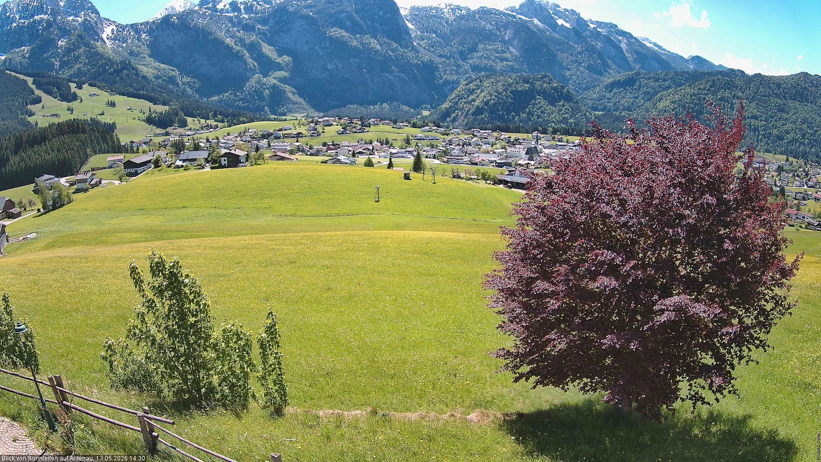 Archiv Foto Webcam Abtenau im Lammertal: Blick von Sonnleiten