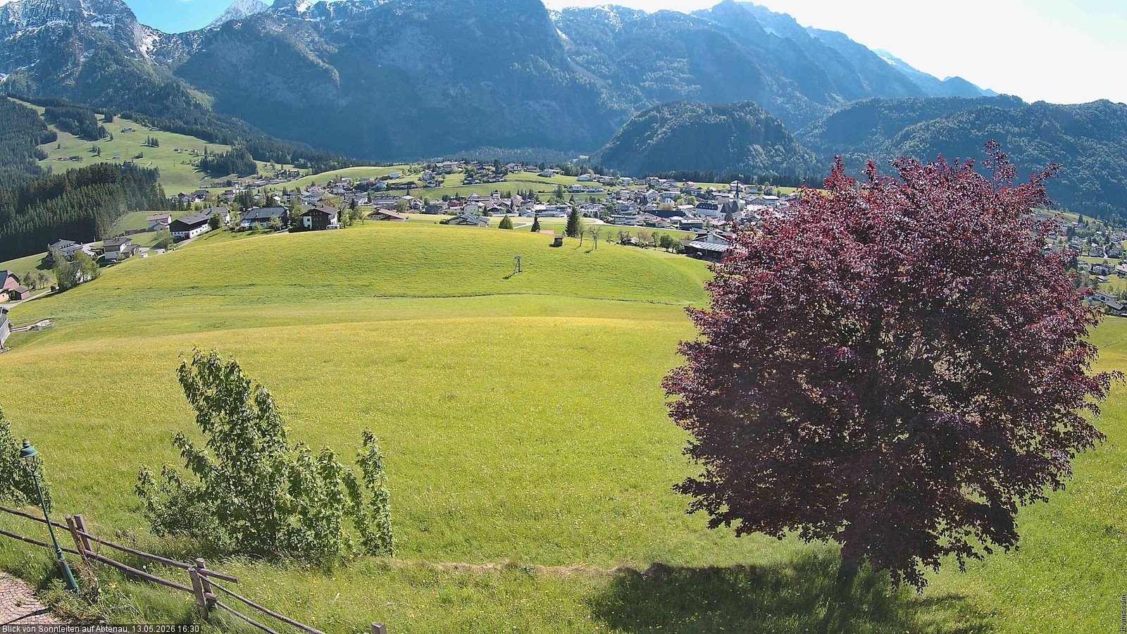 Archiv Foto Webcam Abtenau im Lammertal: Blick von Sonnleiten