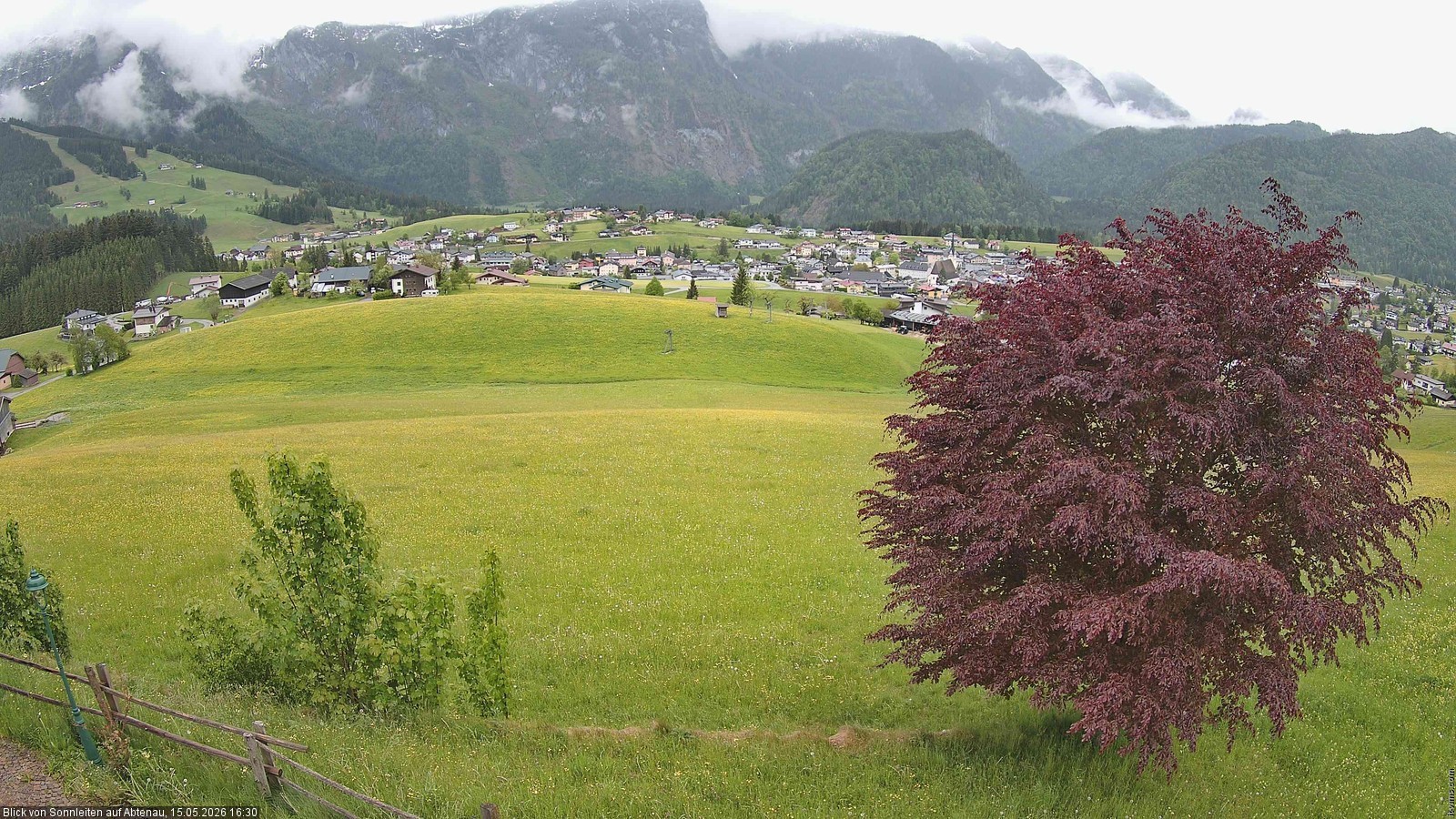 Archiv Foto Webcam Abtenau im Lammertal: Blick von Sonnleiten