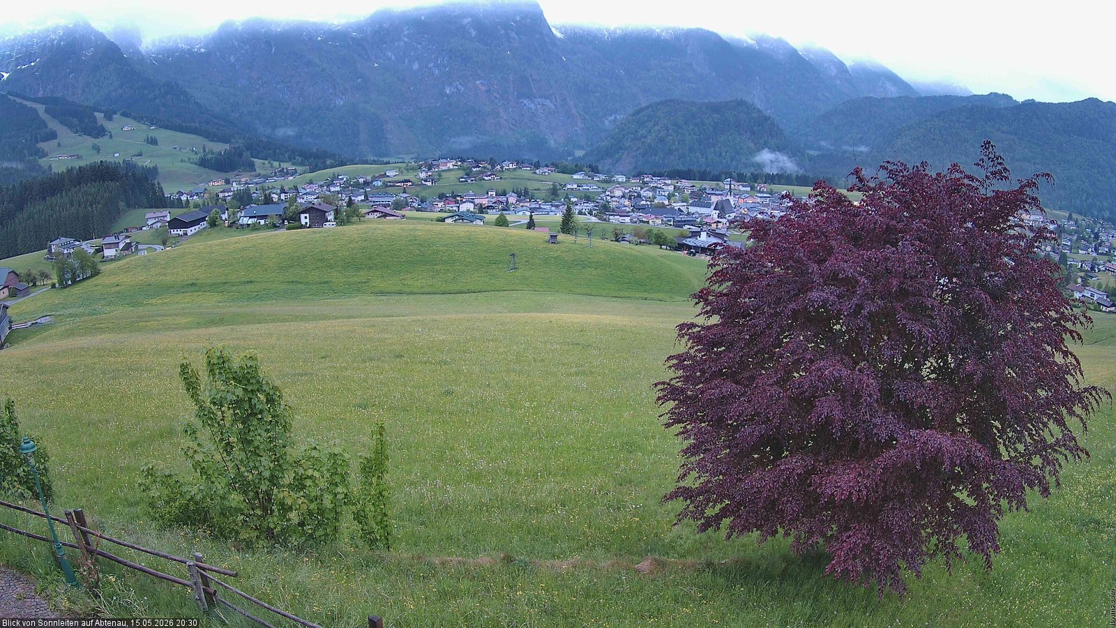 Archiv Foto Webcam Abtenau im Lammertal: Blick von Sonnleiten