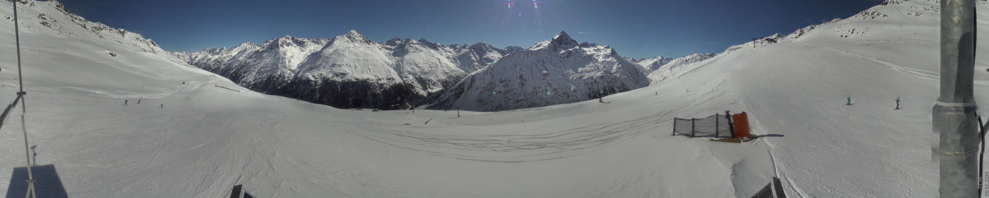 Archived image Webcam Vent valley, Ötztal Alps