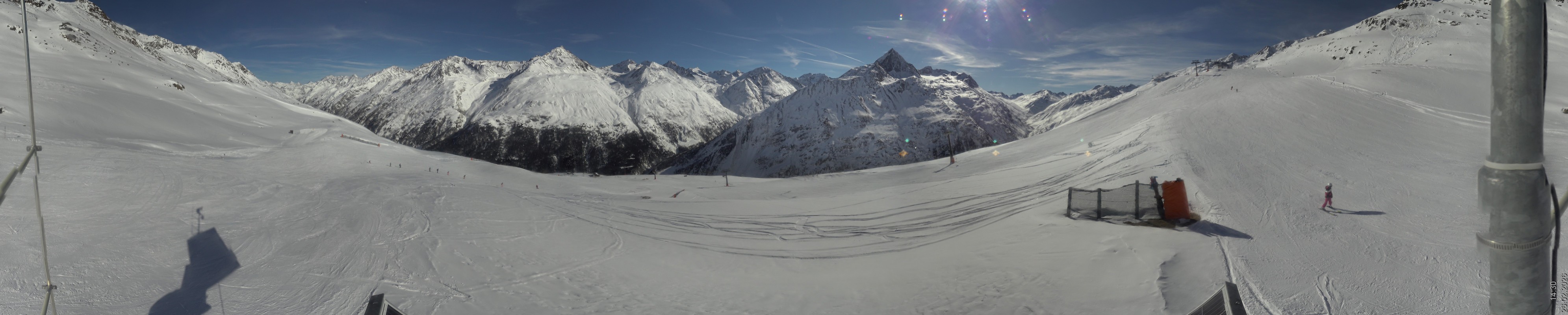 Archived image Webcam Vent valley, Ötztal Alps