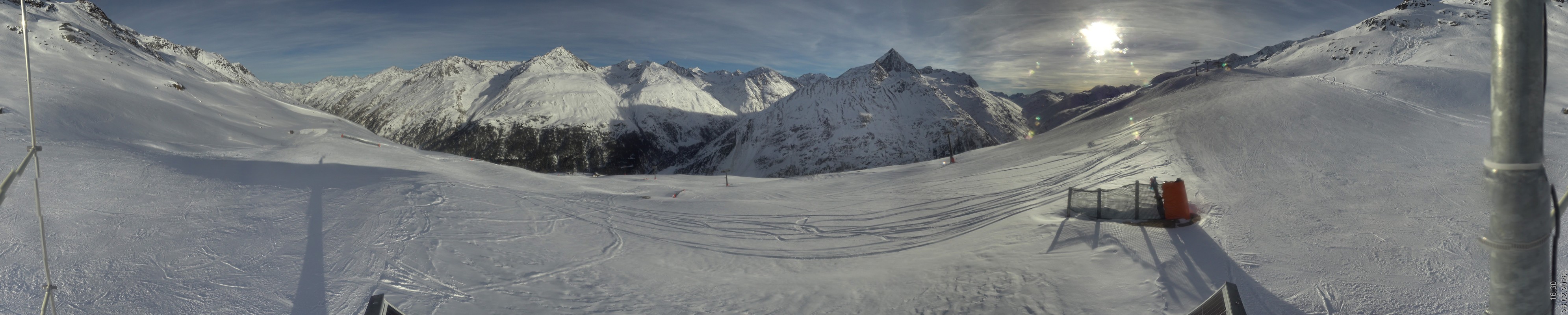 Archived image Webcam Vent valley, Ötztal Alps