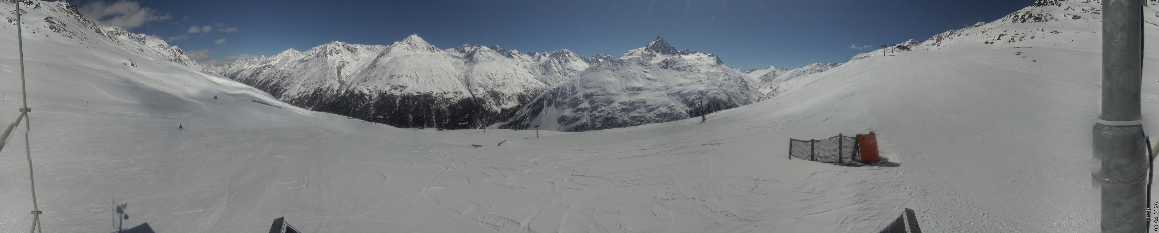 Archived image Webcam Vent valley, Ötztal Alps