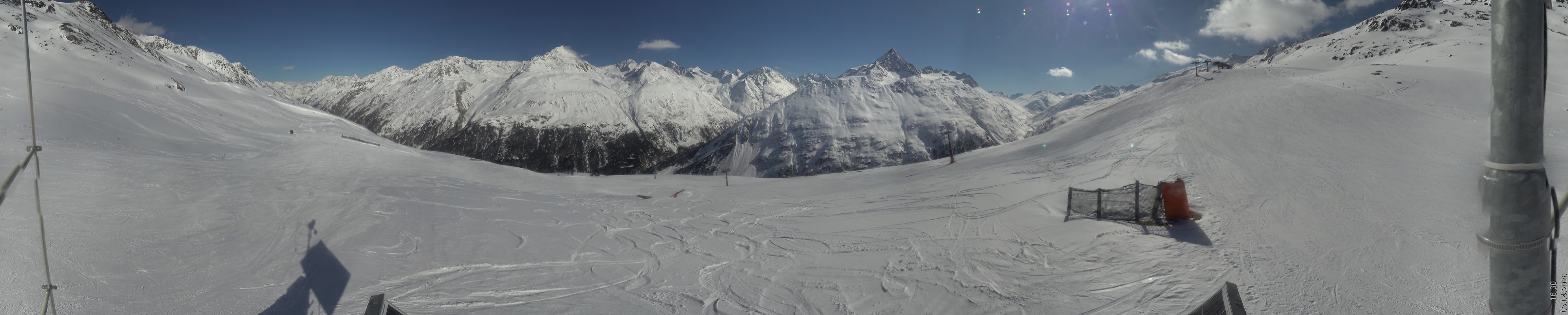Archived image Webcam Vent valley, Ötztal Alps