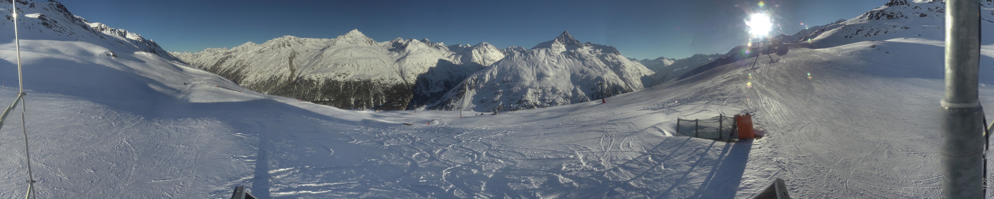 Archived image Webcam Vent valley, Ötztal Alps