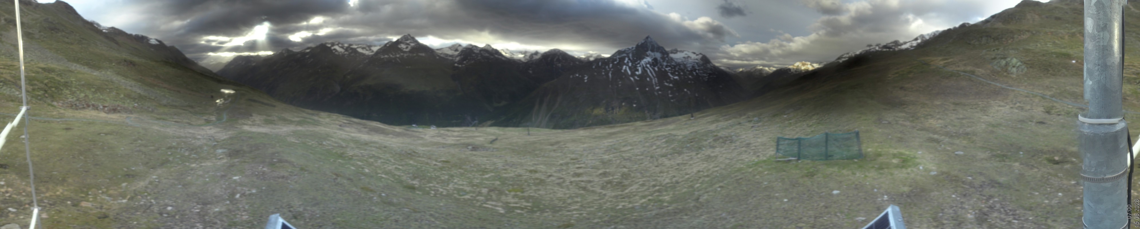 Archived image Webcam Vent valley, Ötztal Alps