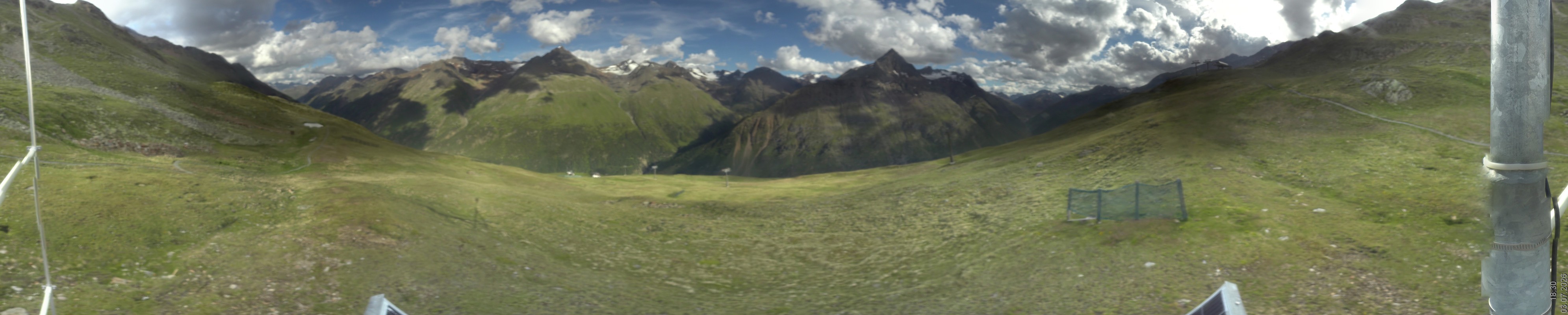 Archived image Webcam Vent valley, Ötztal Alps