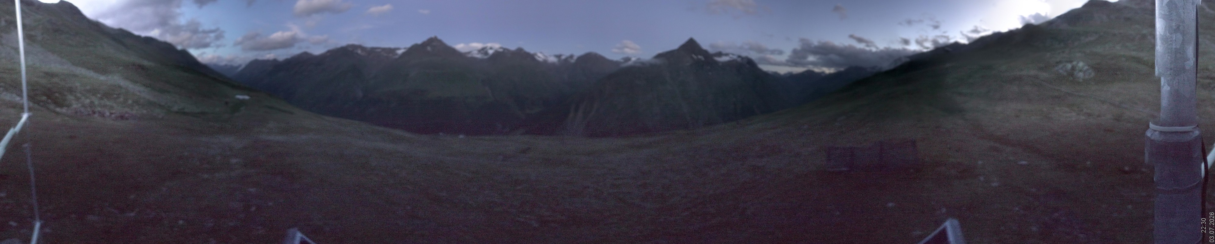 Archived image Webcam Vent valley, Ötztal Alps