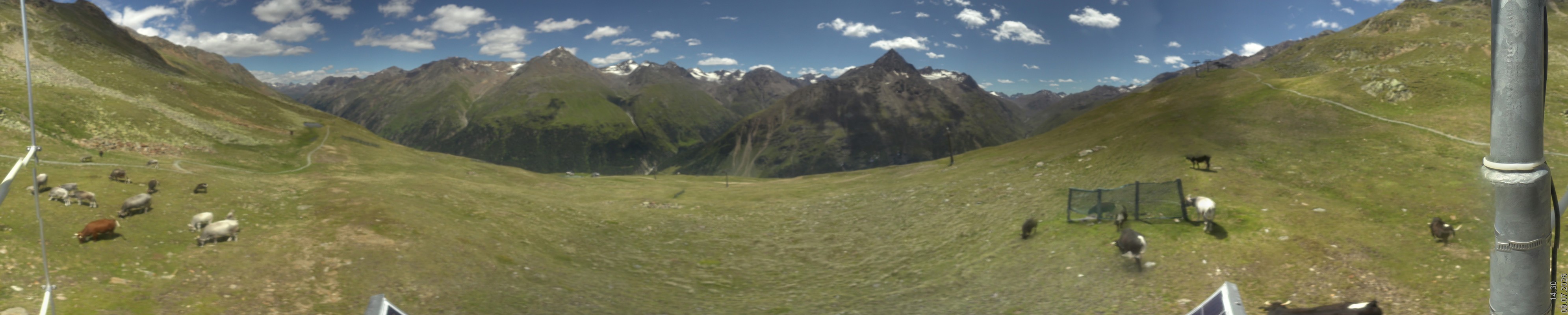 Archiv Foto Webcam Vent, Ötztaler Alpen