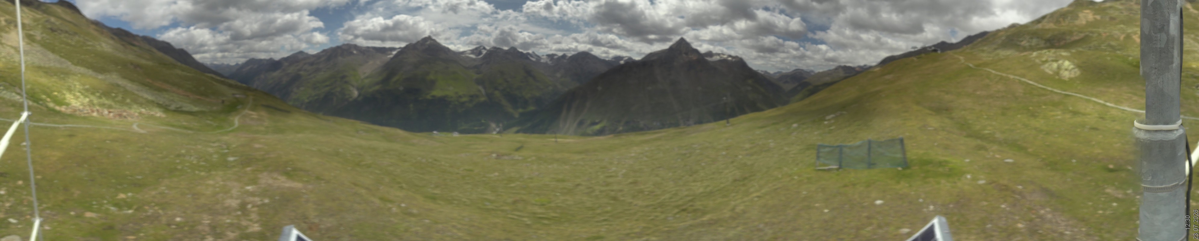 Archived image Webcam Vent valley, Ötztal Alps