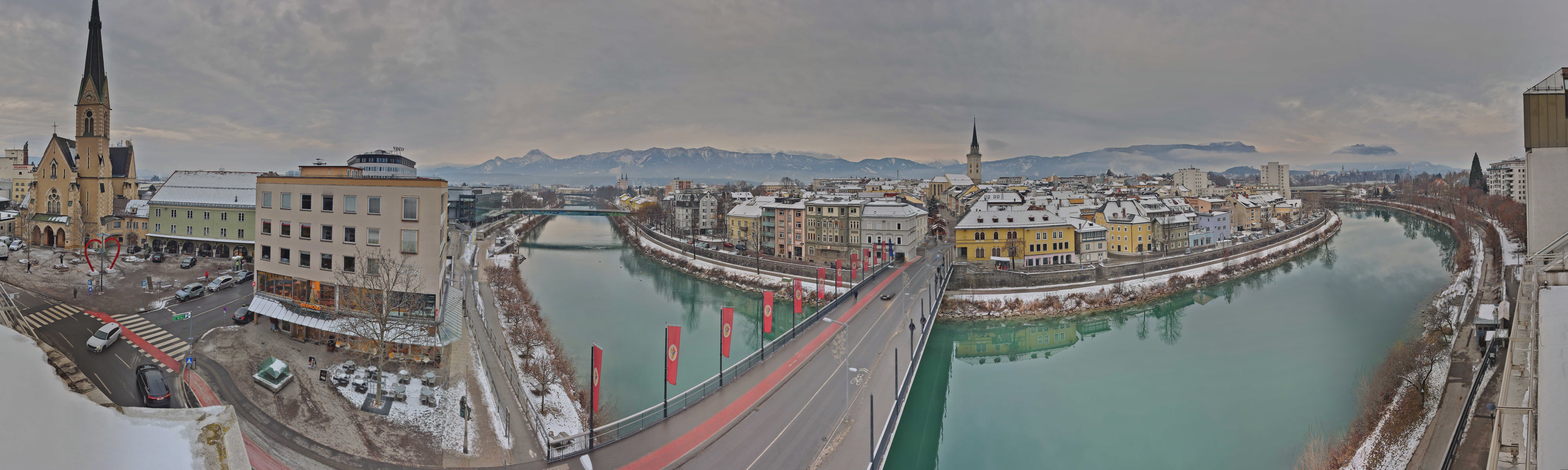 Archiv Foto Webcam Villach im Drautal