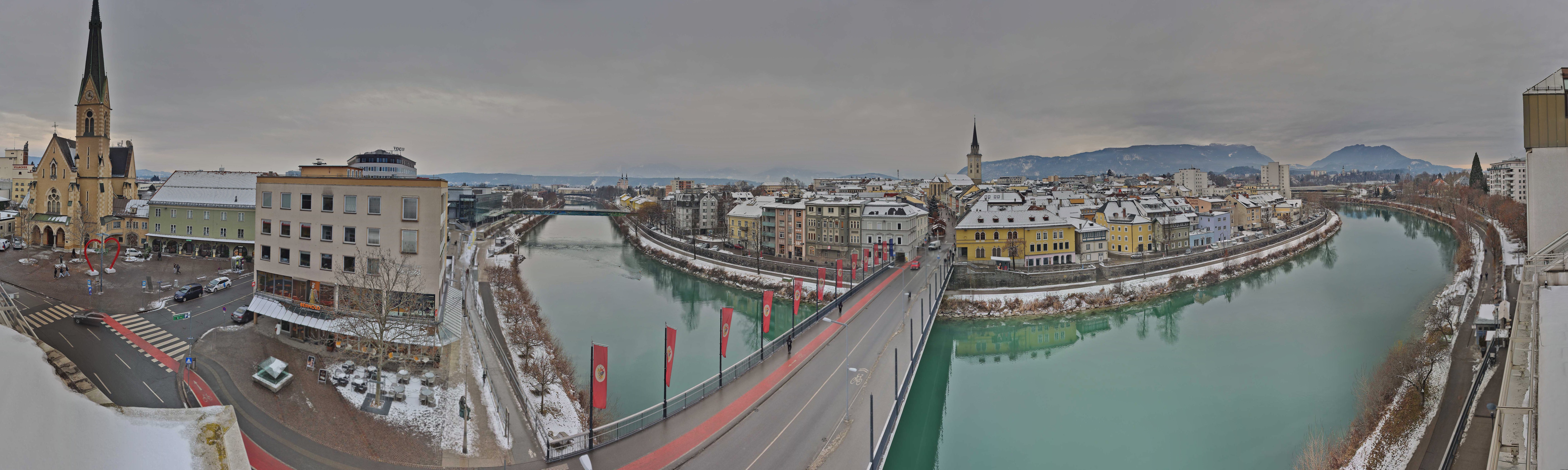 Archiv Foto Webcam Villach im Drautal